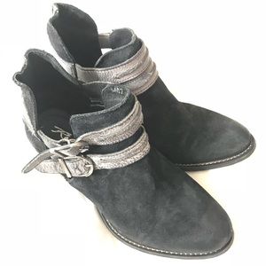 Rebel black suede ‘Calista’ ankle boot